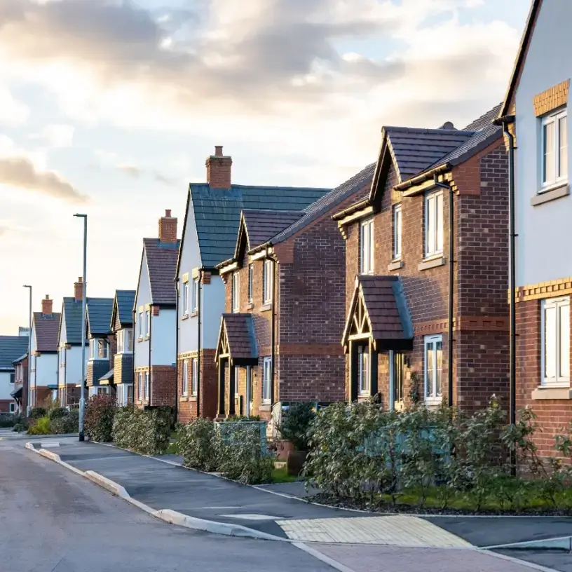 row of houses